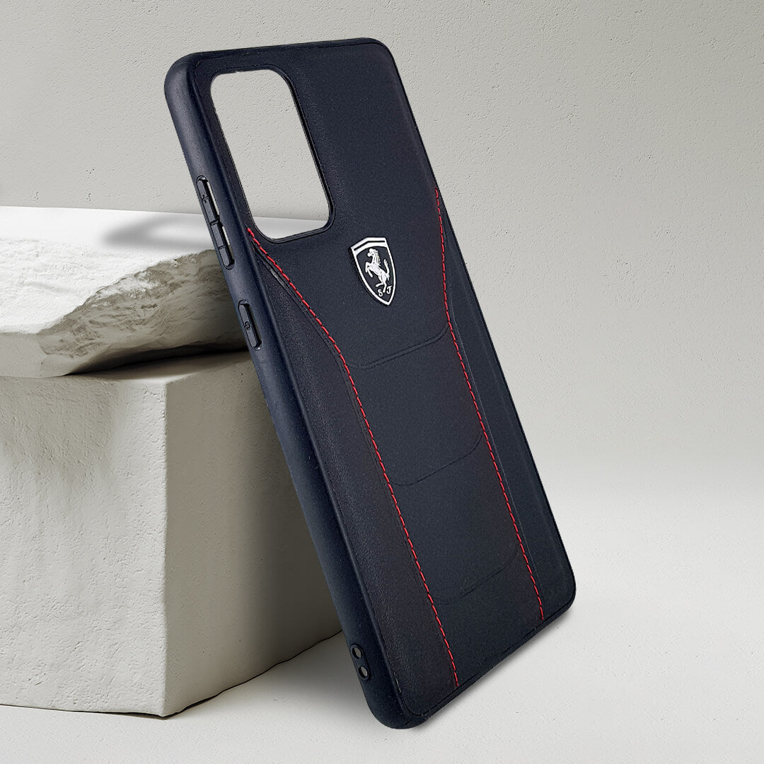 FERRARI ® GENUINE LEATHER CRAFTED LIMITED EDITION CASE FOR SAMSUNG GALAXY A52