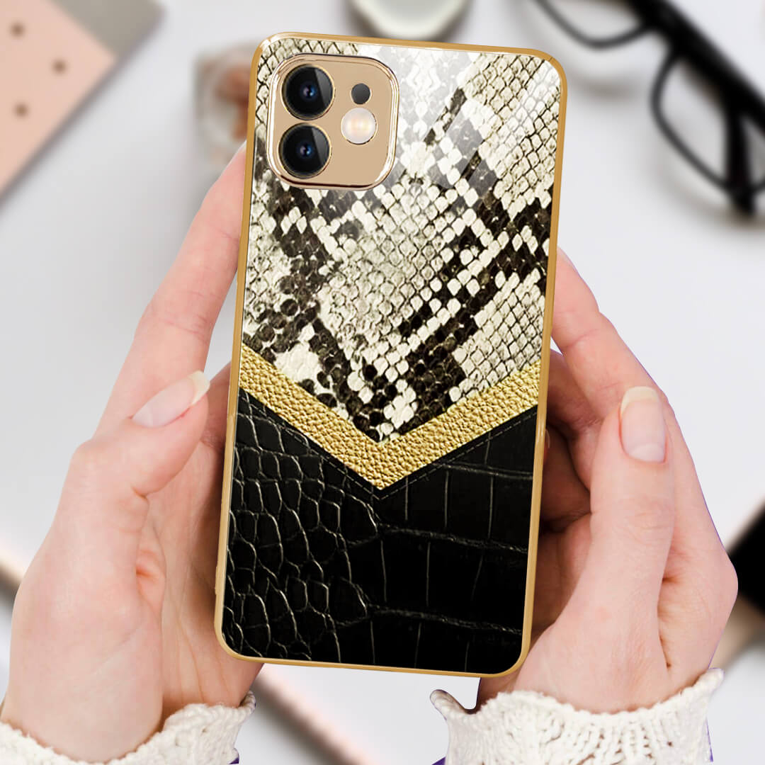 Tempered Shop iPhone-11 Safari Printed Protective Back Cover/Case