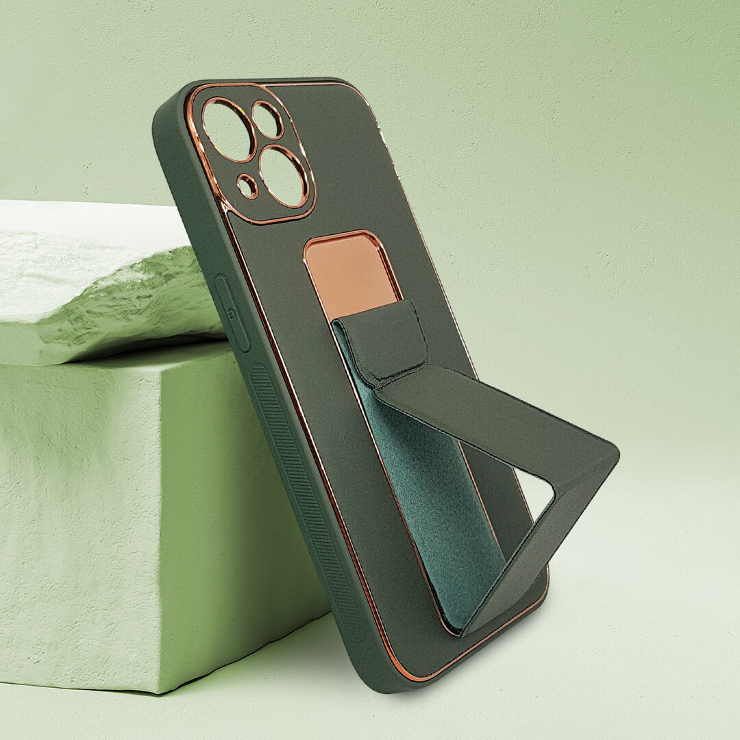 Tempered Shop-iPhone 13/13 pro/13 pro max Luxe Design PU Leather Back Strap Protective Case/Cover