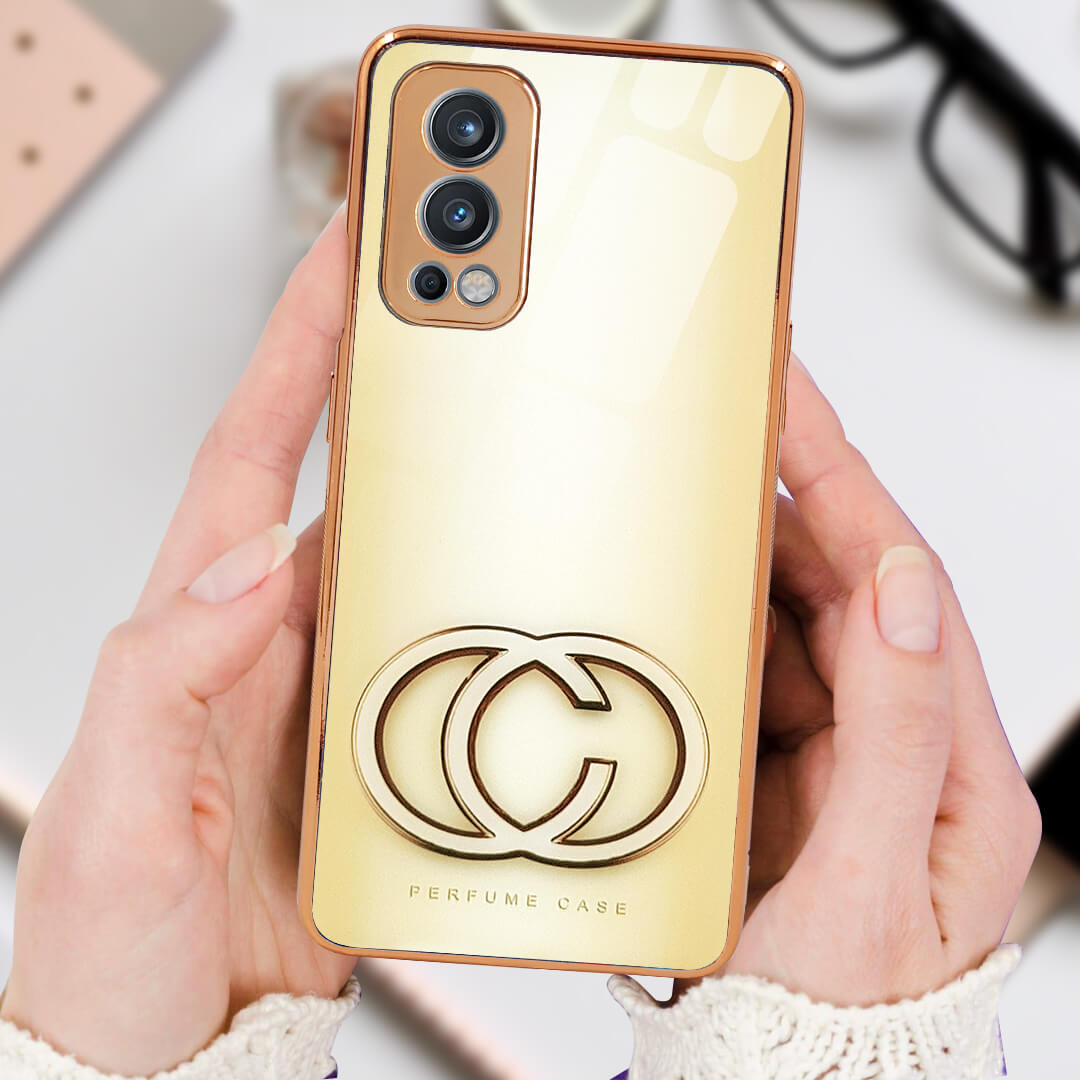 Tempered Shop-Oneplus Nord 2 5G Glossy Premium Perfume Back Case/Cover