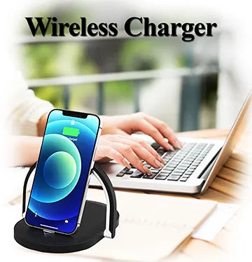 15W LED Lamp Qi Wireless Charger