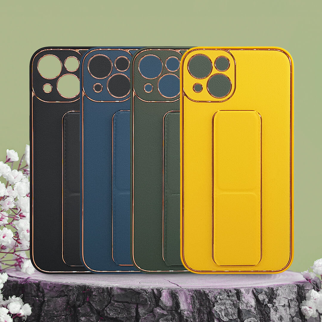 Tempered Shop-iPhone 13/13 pro/13 pro max Luxe Design PU Leather Back Strap Protective Case/Cover