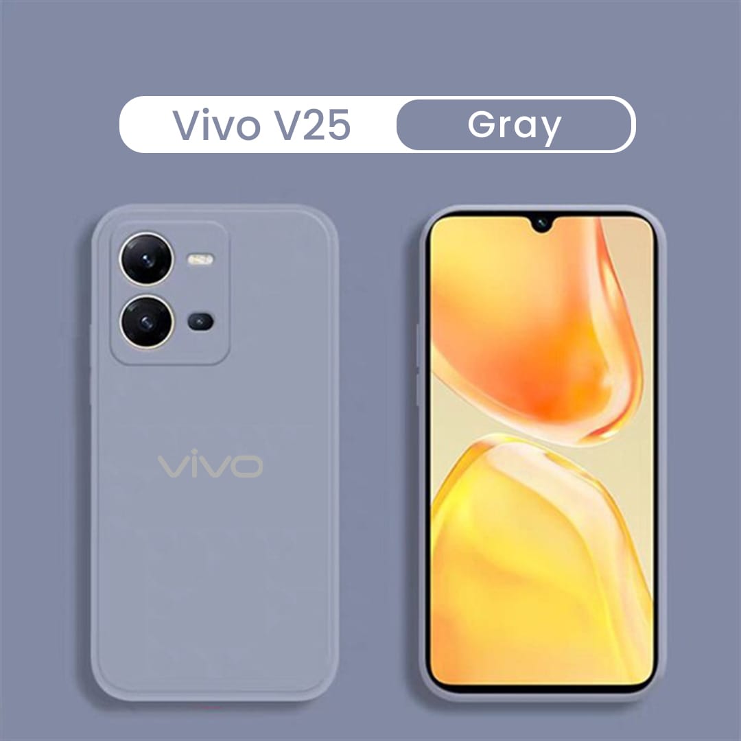VSHOP Liquid Silicone Vivo V25 Pro 5G Case Cover