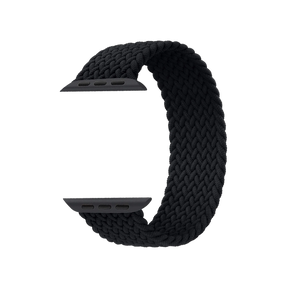 Braided Solo Loop Band For Apple iWatch Strap-Black