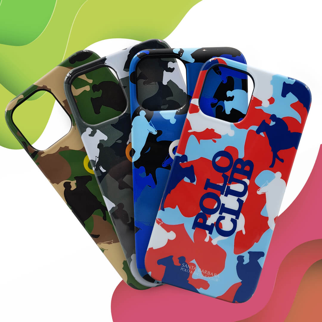 Tempered Shop-iPhone-12/13 SERIES- Army Pattern Hard Coating Protective Case/Cover