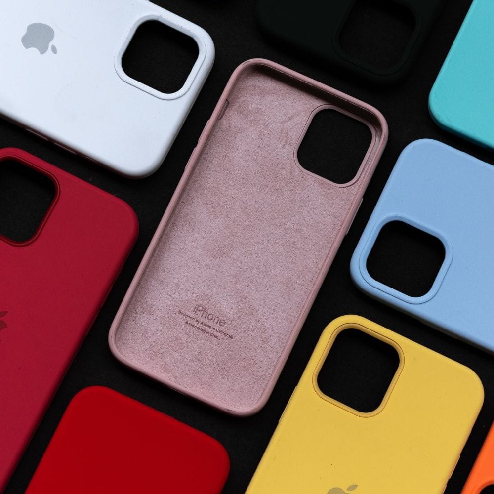 iPhone Series Liquid Silicone Velvet-Touch Silk Finish Protective Back Case