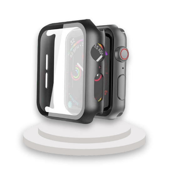 Apple Watch Case and Screen Protector-Black