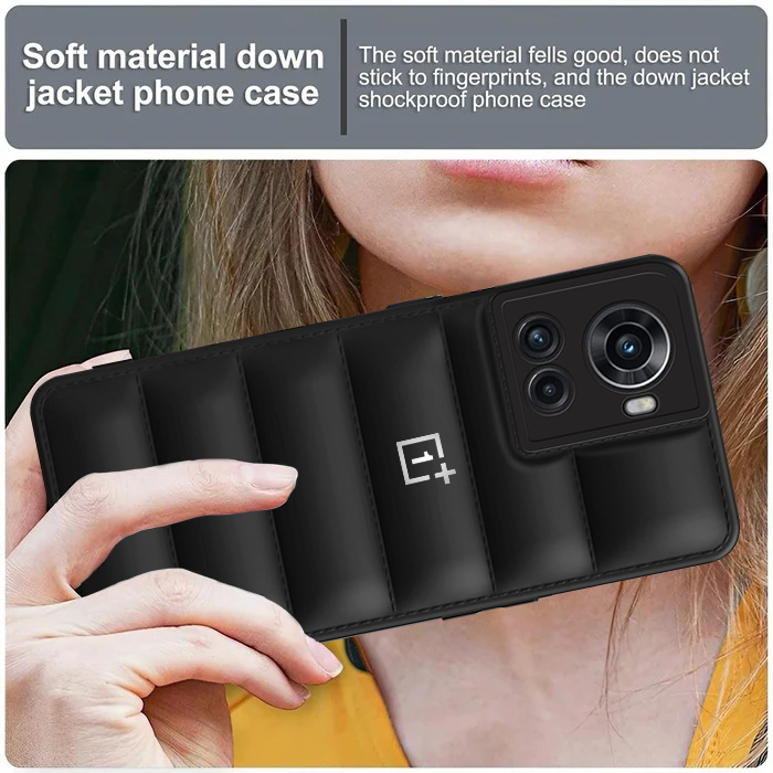 The Puffer Edition Soft Material Down Jacket Phone Case For OnePlus 10R