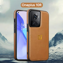 OnePlus 10R 5G Series Leather Stitched Protective Back Case