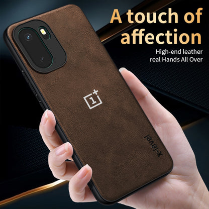 ONEPLUS 15r 5G Business Style PU LEATHER PROTECTIVE BACK CASE WITH CAMERA PROTECTION
