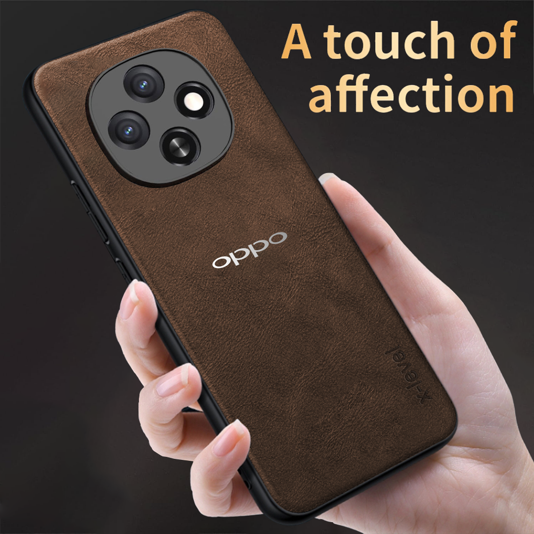 OPPO F31 PRO 5G  Business Style PU LEATHER PROTECTIVE BACK CASE WITH CAMERA PROTECTION
