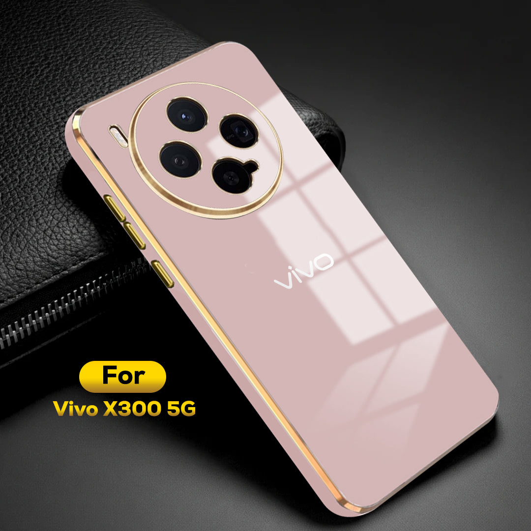 Vivo X300 5G ULTRA-SHINE LUXURIOUS  BACK CASE WITH CAMERA PROTECTION