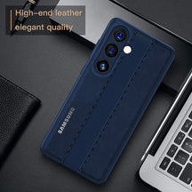 GALAXY S23 FE 5G VINTAGE LEATHER BACK STITCHED PROTECTIVE BACK CASE