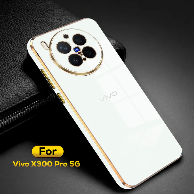 Vivo X300 PRO 5G ULTRA-SHINE LUXURIOUS  BACK CASE WITH CAMERA PROTECTION