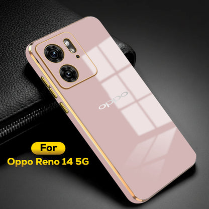 OPPO RENO 14 5G ULTRA-SHINE LUXURIOUS  BACK CASE WITH CAMERA PROTECTION