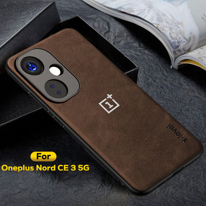ONEPLUS NORD CE 3 5G VINTAGE PU LEATHER PROTECTIVE BACK CASE