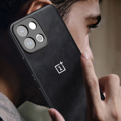 ONEPLUS 13s 5G Business Style PU LEATHER PROTECTIVE BACK CASE WITH CAMERA PROTECTION