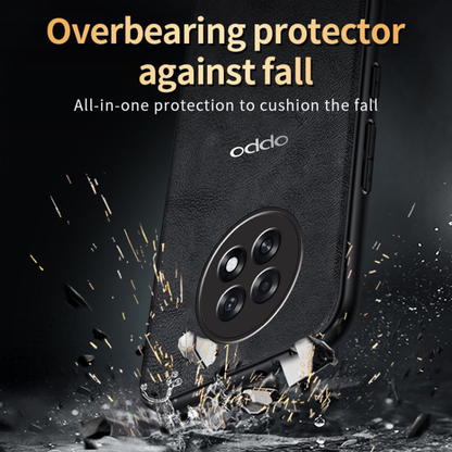 OPPO F31 PRO PLUS 5G  Business Style PU LEATHER PROTECTIVE BACK CASE WITH CAMERA PROTECTION