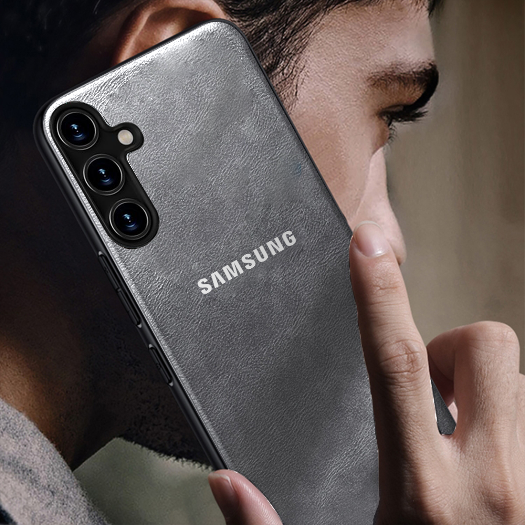 GALAXY A26 5G  Business Style PU LEATHER PROTECTIVE BACK CASE WITH CAMERA PROTECTION