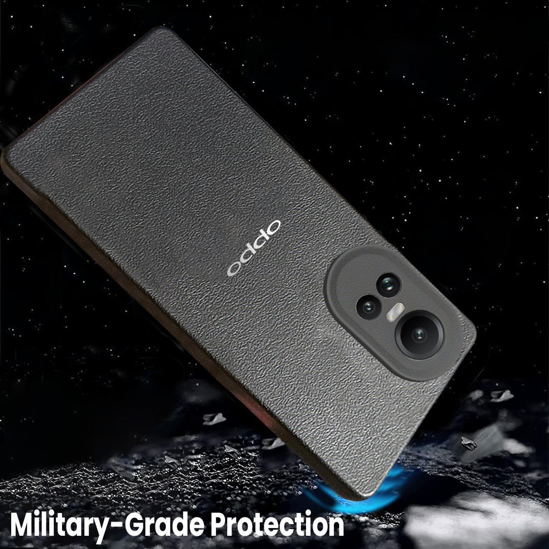 Oppo Reno 10 PRO 5G Solid Color Leather Texture Matte Phone Back Case