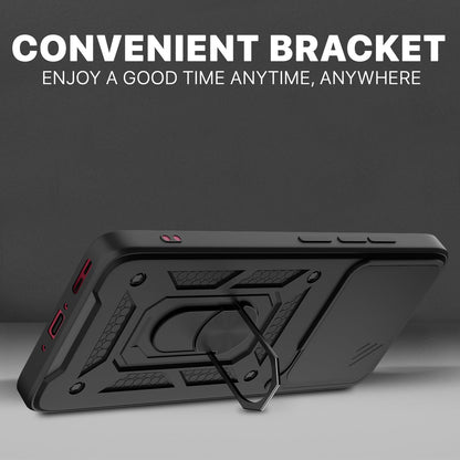 Oppo FIND X9 5G Armor Military-grade Case With Sliding Camera Cover & 360 Kickstand