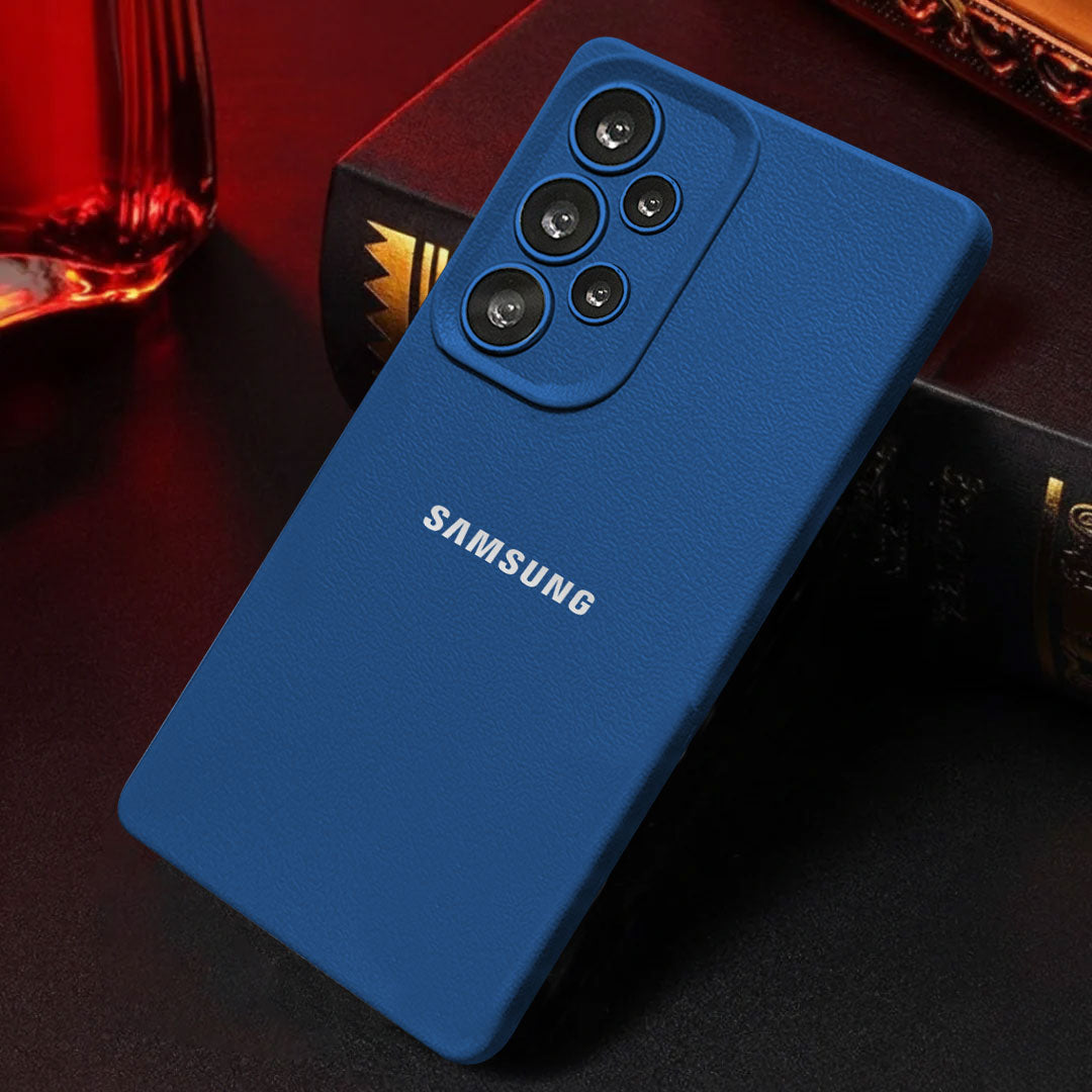 Samsung Galaxy A53 5G Solid Color Leather Texture Matte Phone Back Case