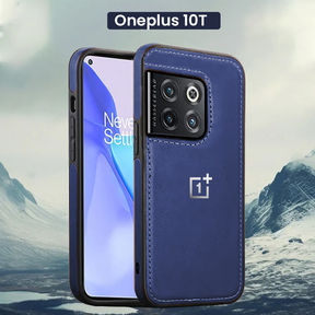 OnePlus 5G Series Leather Stitched Protective Back Case