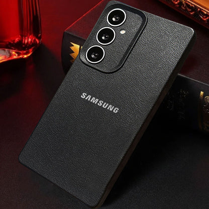 Samsung Galaxy A34 5G Solid Color Leather Texture Matte Phone Back Case