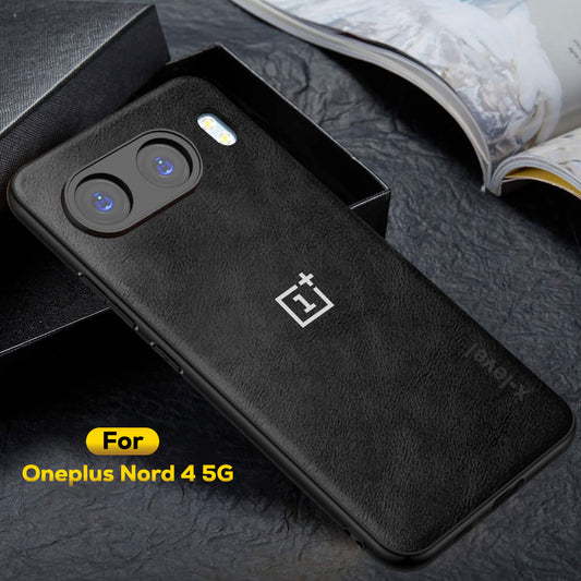 ONEPLUS NORD 4 5G VINTAGE PU LEATHER PROTECTIVE BACK CASE
