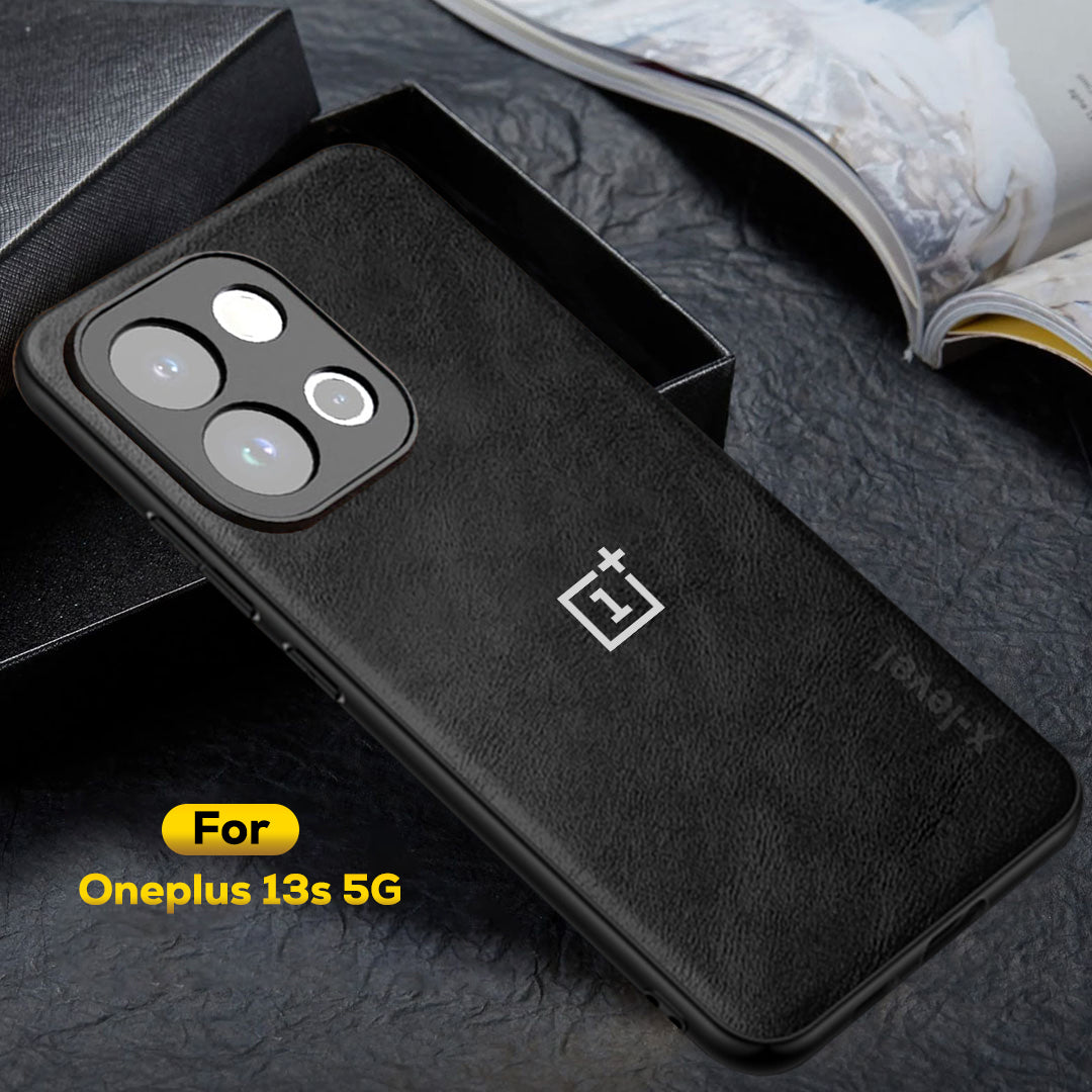 ONEPLUS 13s 5G Business Style PU LEATHER PROTECTIVE BACK CASE WITH CAMERA PROTECTION