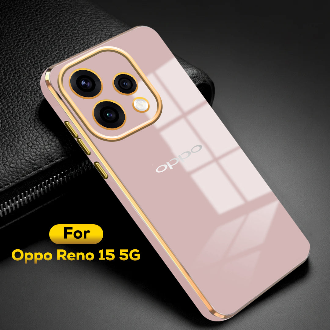 OPPO RENO 15 5G ULTRA-SHINE LUXURIOUS  BACK CASE WITH CAMERA PROTECTION