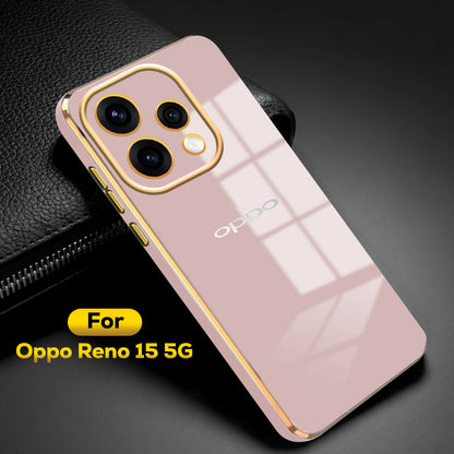 OPPO RENO 15 5G ULTRA-SHINE LUXURIOUS  BACK CASE WITH CAMERA PROTECTION