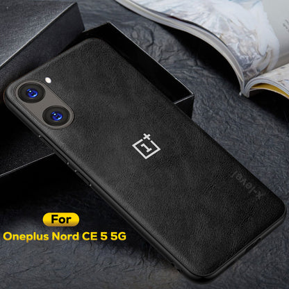 ONEPLUS NORD CE 5 5G VINTAGE PU LEATHER PROTECTIVE BACK CASE
