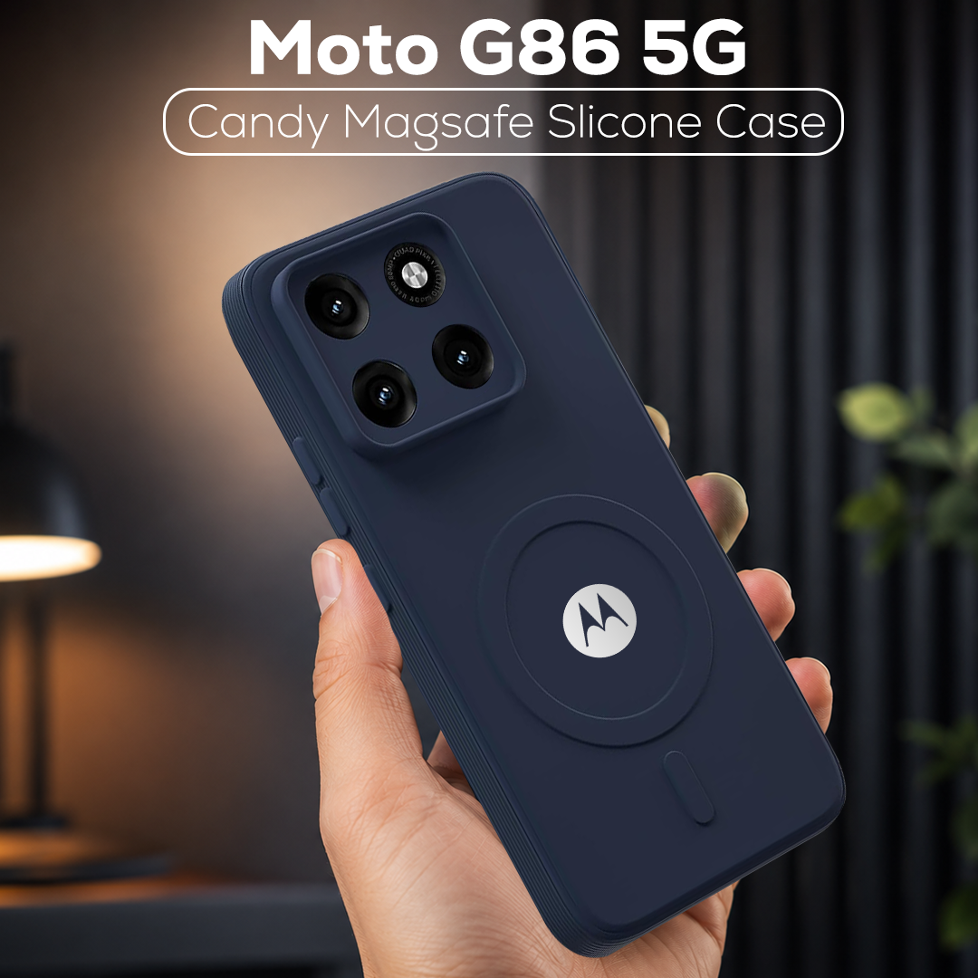 MOTO G86 5G Candy Silicone Luxury Matte Back Cover with Camera Protection
