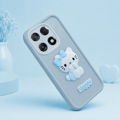 ONEPLUS 11R 5G Soft Silicone 3D Hello Kitty character design Back Case with Camera Protection