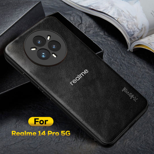 REALME 14 PRO 5G Business PU Leather Back Case