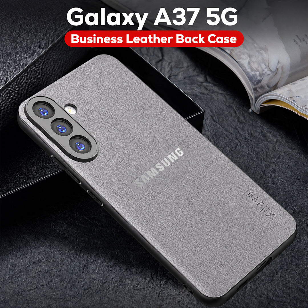 SAMSUNG GALAXY A37 5G Business Style PU LEATHER PROTECTIVE BACK CASE WITH CAMERA PROTECTION