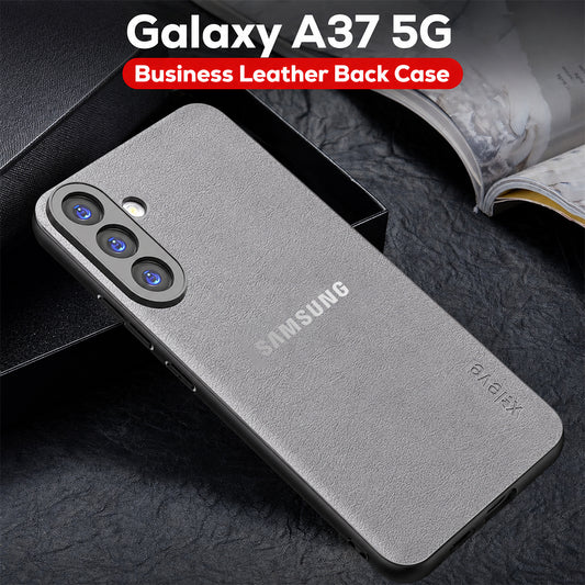 SAMSUNG GALAXY A37 5G Business Style PU LEATHER PROTECTIVE BACK CASE WITH CAMERA PROTECTION