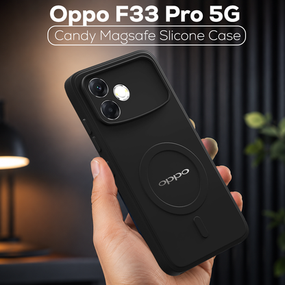 OPPO F33 PRO 5G Candy Silicone Luxury Matte Back Cover with Camera  Protection