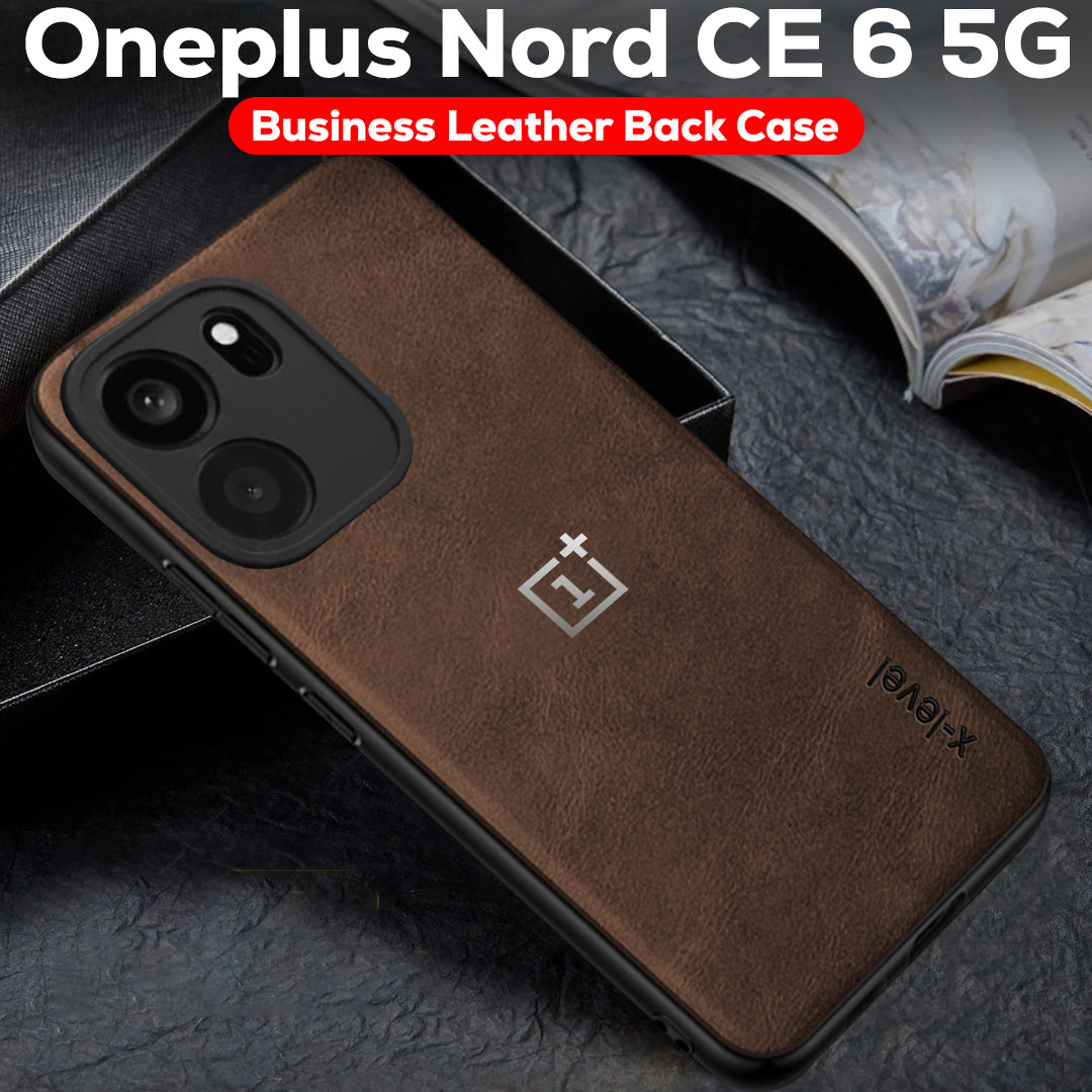 ONEPLUS NORD CE 6 5G VINTAGE PU LEATHER PROTECTIVE BACK CASE