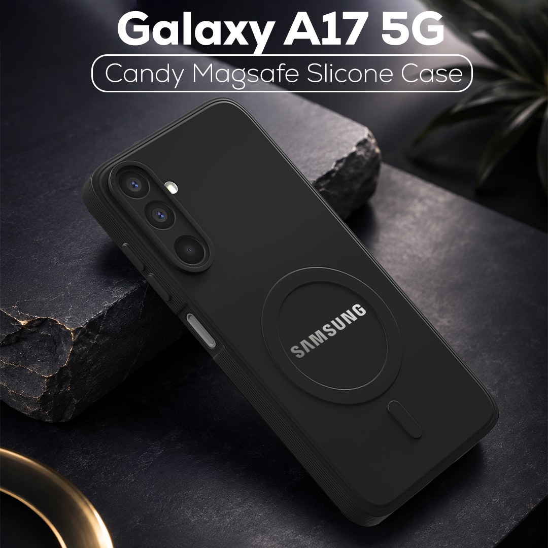SAMSUNG GALAXY A17 5G Candy Silicone Luxury Matte Back Cover with Camera Lens Protection