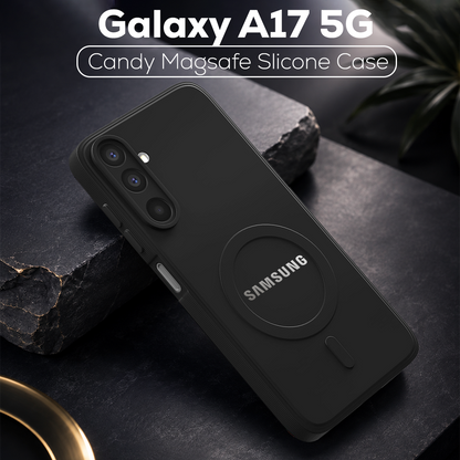 SAMSUNG GALAXY A17 5G Candy Silicone Luxury Matte Back Cover with Camera Lens Protection
