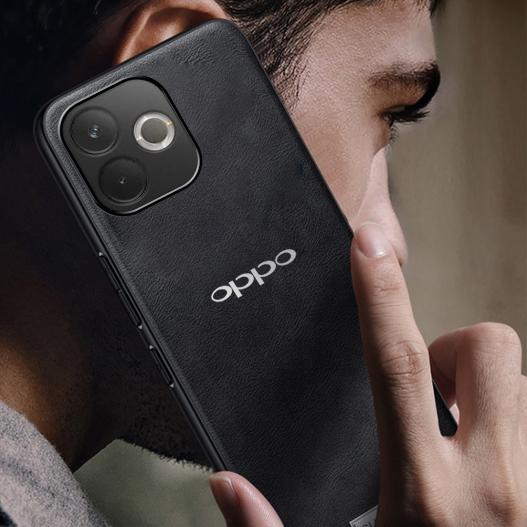 OPPO A5 PRO 5G  Business Style PU LEATHER PROTECTIVE BACK CASE WITH CAMERA PROTECTION