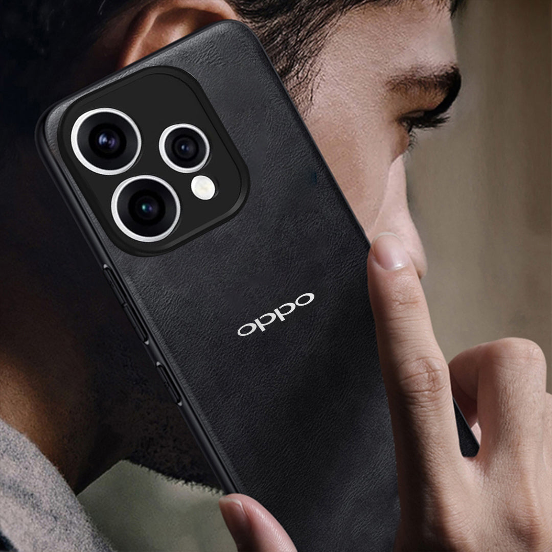 OPPO RENO 15 5G Business Style PU LEATHER PROTECTIVE BACK CASE WITH CAMERA PROTECTION