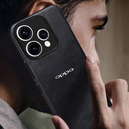 OPPO RENO 15 5G Business Style PU LEATHER PROTECTIVE BACK CASE WITH CAMERA PROTECTION