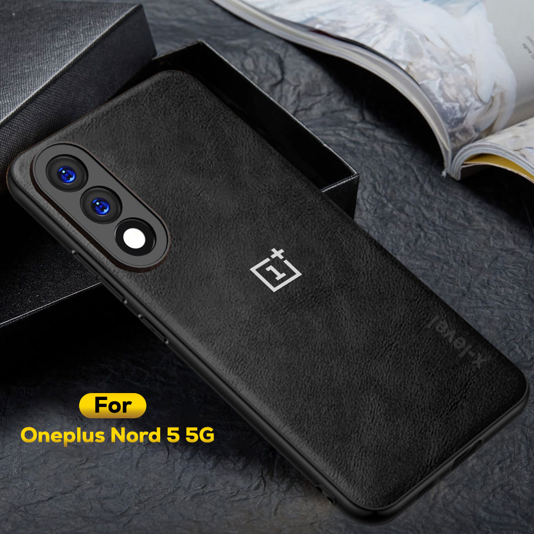 ONEPLUS NORD 5 5G VINTAGE PU LEATHER PROTECTIVE BACK CASE