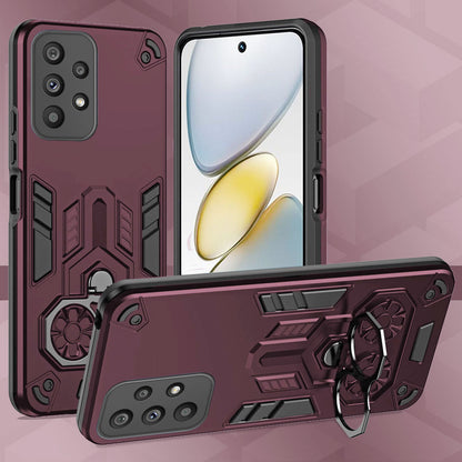Samsung Galaxy A53 5G Armor knight Series Camera Protection 2 in 1 Shockproof Phone Cover with Kickstand
