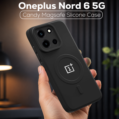 OnePlus Nord 6 5G Candy Silicone Luxury Matte Back Cover with Camera  Protection