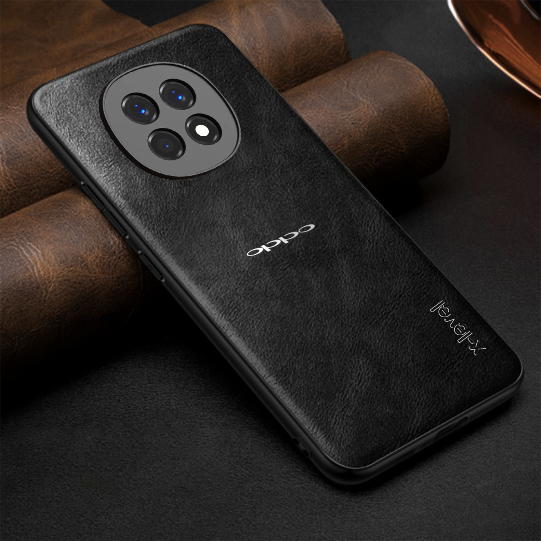 OPPO F29 5G  Business Style  PU LEATHER PROTECTIVE BACK CASE WITH CAMERA PROTECTION