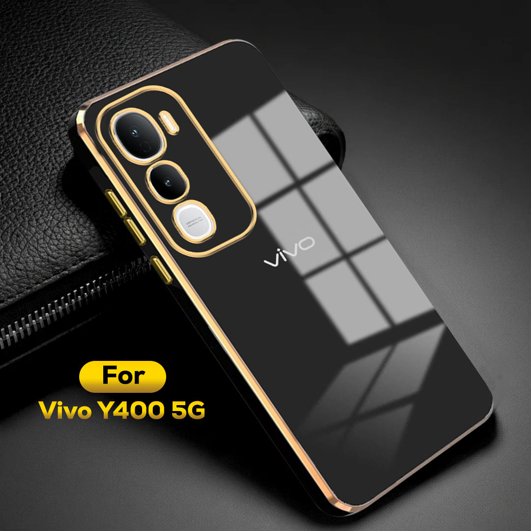 Vivo Y400 5G ULTRA-SHINE LUXURIOUS  BACK CASE WITH CAMERA PROTECTION